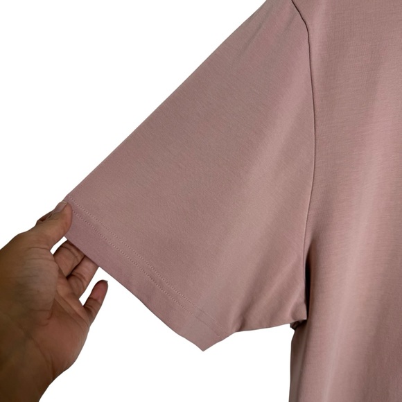 Public Rec Go-To-Polo Shirt Pink Performance Polo Men’s LG Stretch Office Casual - Picture 4 of 9